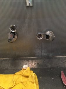 大阪市淀川区　お風呂の蛇口水が止まりません