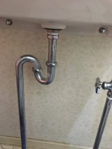 吹田市 TOTO L590 手洗器蛇口修理 交換