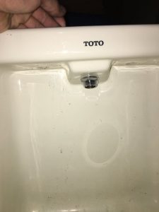 吹田市 TOTO L590 手洗器蛇口修理 交換