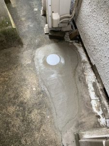 高槻市　津之江町　下水管詰まり　汚水桝工事