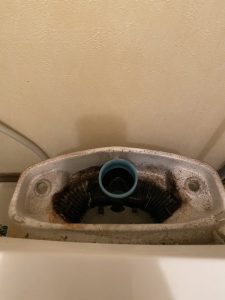 枚方市　INAXのトイレの部品がなくなった　ゴム玉応急修理