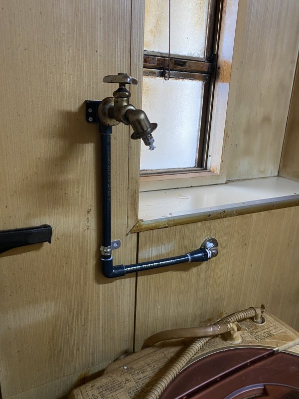 新着商品】洗濯機の蛇口 タイプ 2口 真鍮製 浴室ベランダガーデン