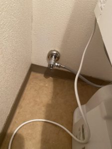 豊中市　トイレの交換工事　一体型トイレ