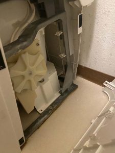 豊中市　アラウーノトイレ詰まり　手洗い付きタイプ！？