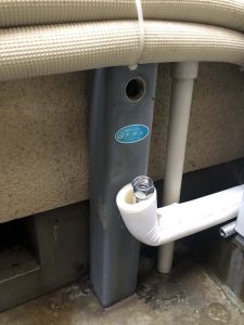 枚方市　外についてる蛇口から水漏れ　水栓柱　分岐栓　万能水栓