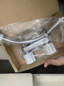 大阪市　ミニキッチン蛇口水漏れ　ミニキッチン用蛇口交換