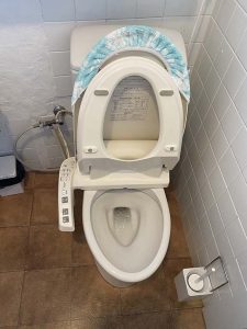 大阪市　トイレ詰まり除去　尿石取り　管内カメラ　