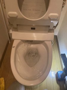 豊中市　トイレ詰まり　下水管詰まり　排水管に物が落ちてる？