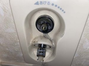 大阪市　ＴＢＣ　タブチ　洗濯コンセント修理　壁埋め込み水栓