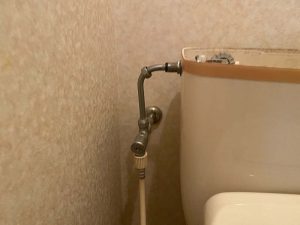 枚方市　ナショナルトイレ修理　部品交換　national