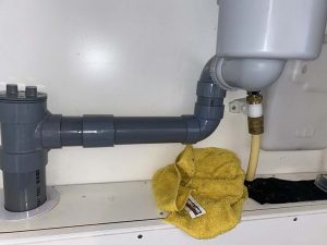 茨木市　安永　ディスポーザーの撤去　排水管新設　排水管　排水交換　排水栓　